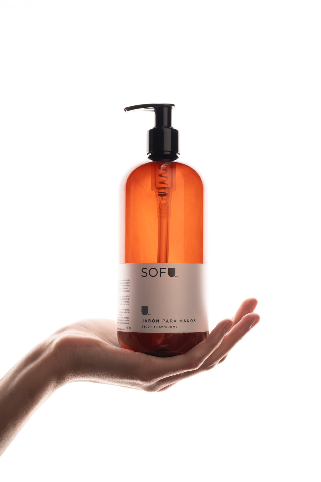 Jabón de manos premium SOFU con aroma fresco